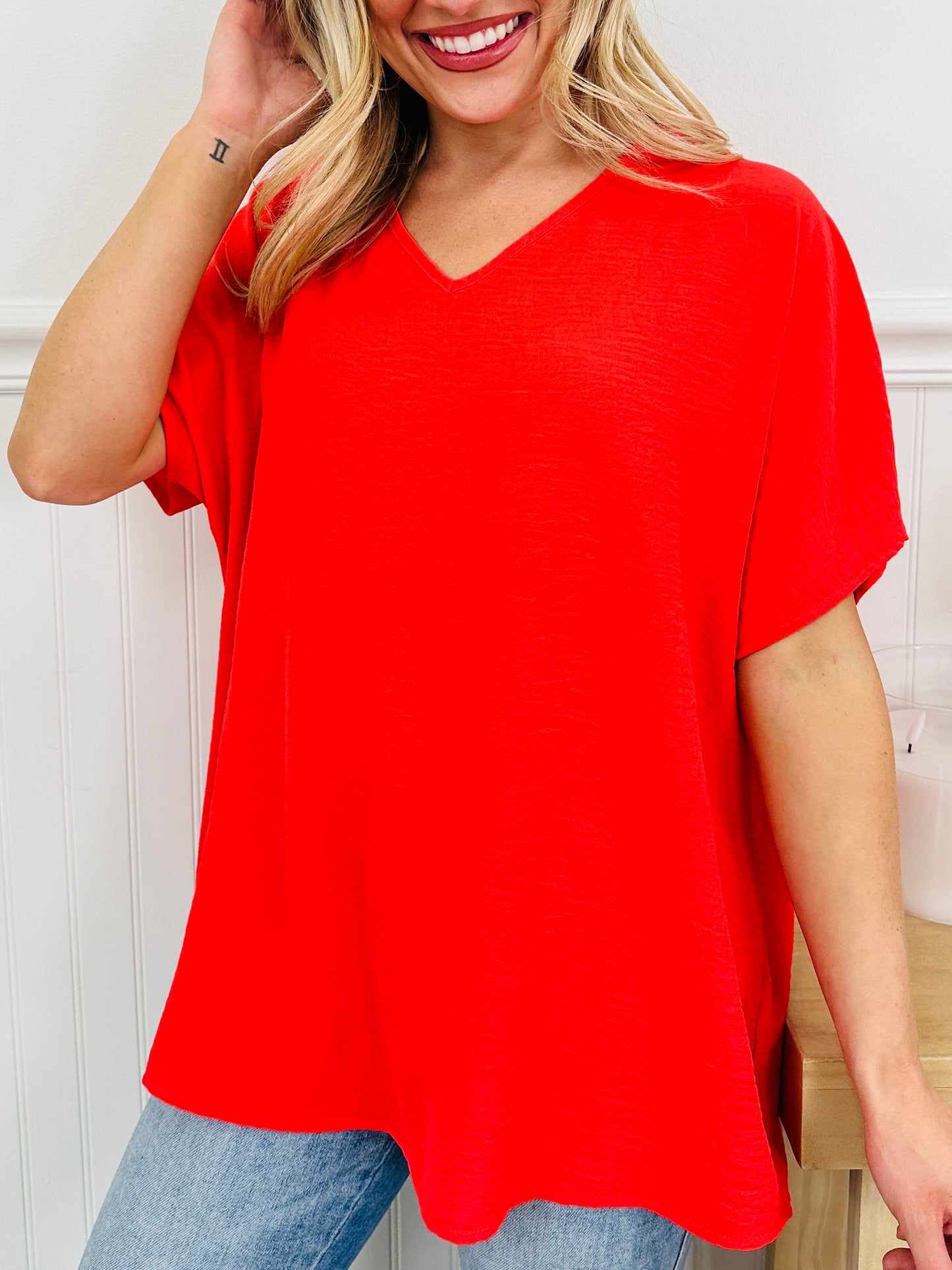 Go With The Flow Top In Multiple Colors