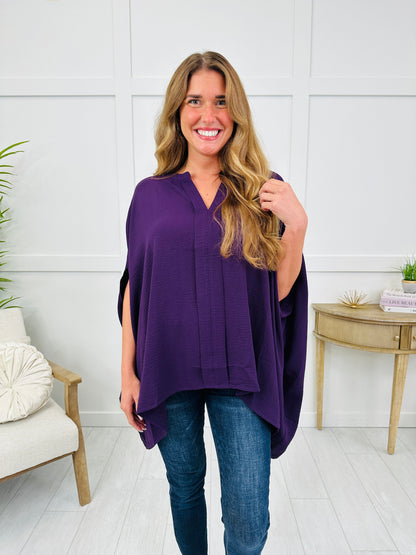 Roadtrip Ready Top In Eggplant