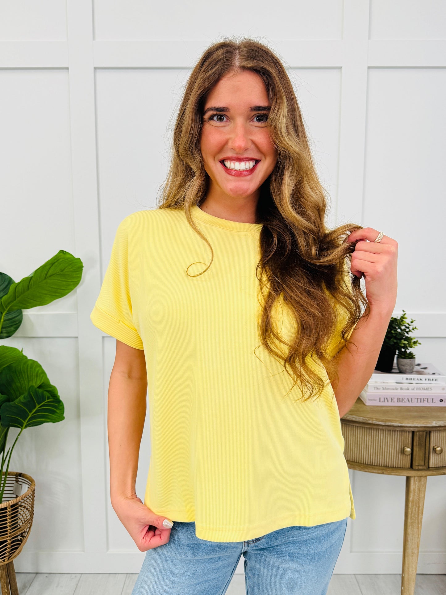Off-Duty Top In Multiple Colors