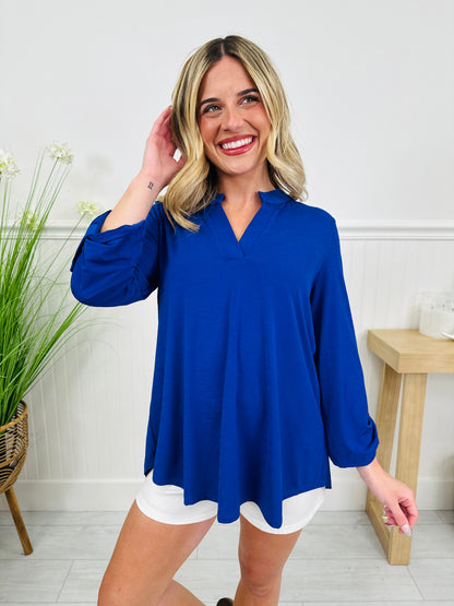 Ready on Repeat Top In Multiple Colors