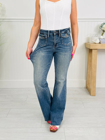 Judy Blue Flare Factor Jeans
