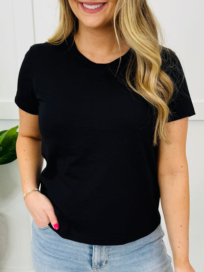 The Effortless Tee In Multiple Colors
