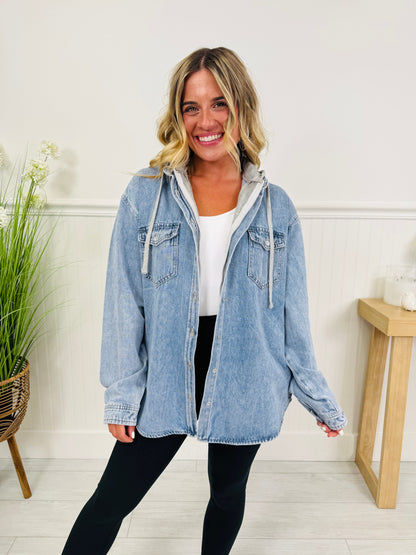 Hood Required Denim Jacket