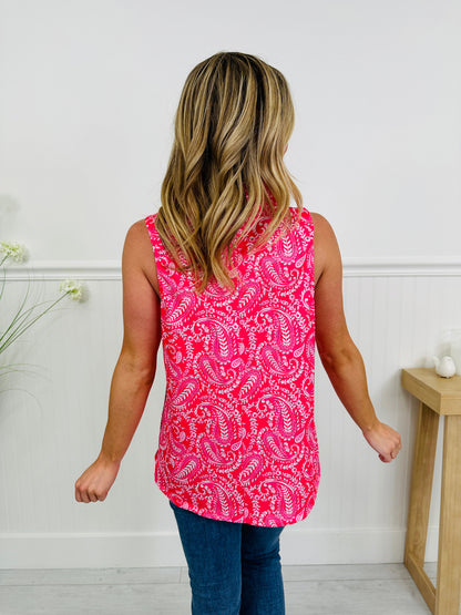 Heatwave Haven Tank Top in Hilton Head Print