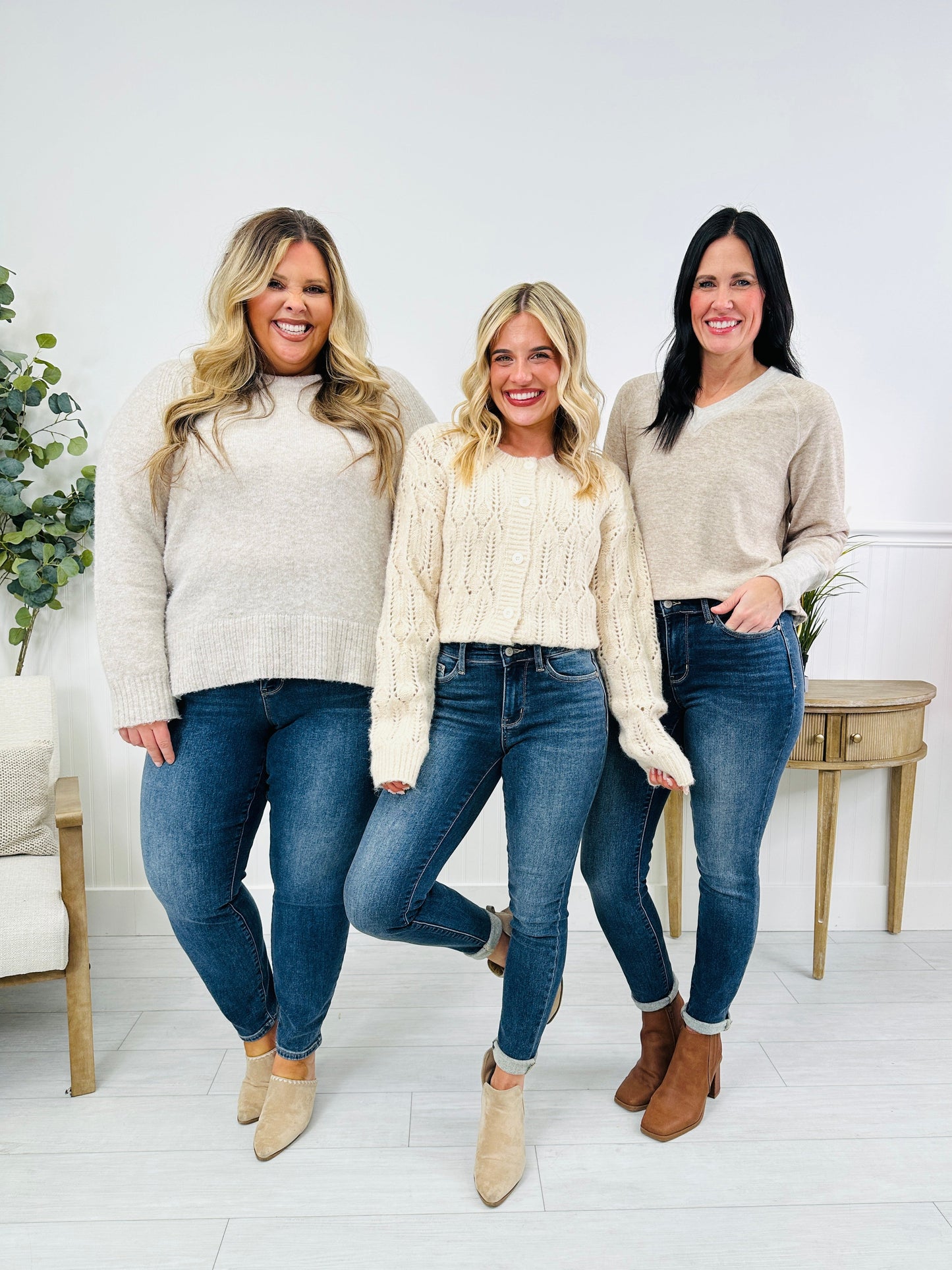 Judy Blue Confidently Cozy Thermal Skinny Jeans in Reg/Curvy