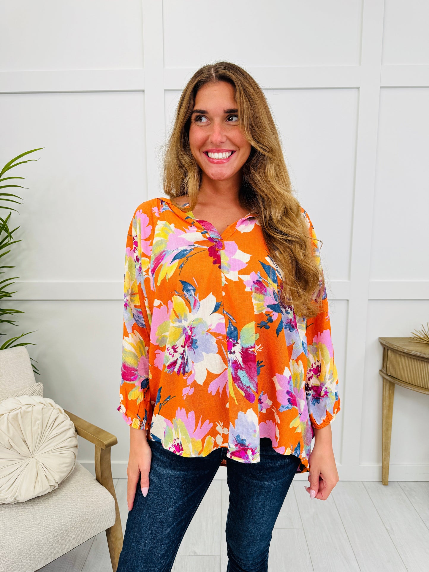 Sunset Garden Top