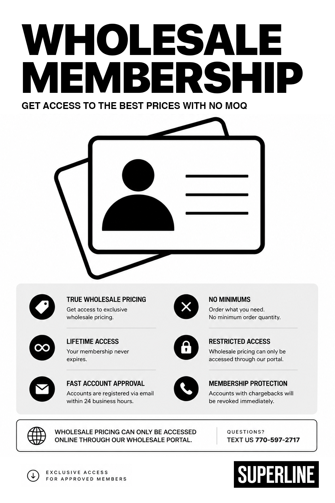 Wholesale Membership