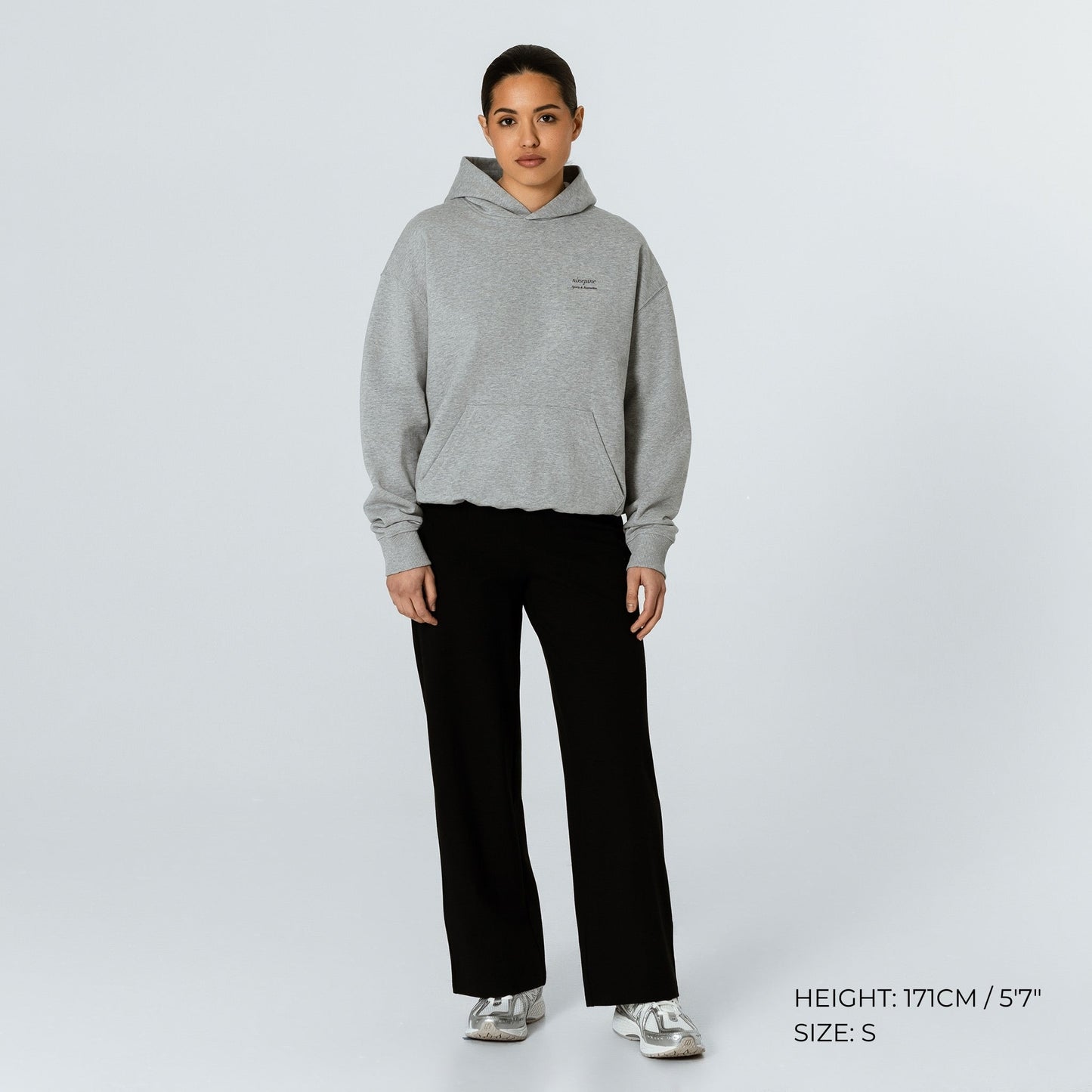 Relaxed Serif Hoodie