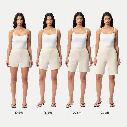 Light Ponte Shorts