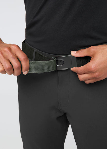 Reversible Stretch Belt - Evergreen/Light Fern