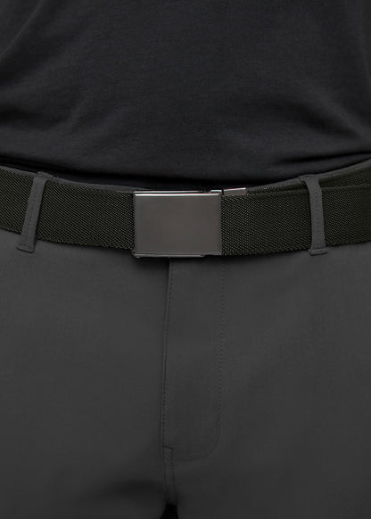Reversible Stretch Belt - Evergreen/Light Fern