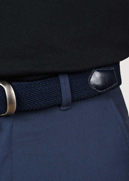 Performance Stretch Belt - Navy