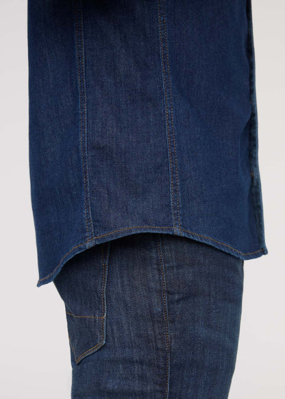 Performance Denim Lite Two-Pocket Shirt - Dark Stone
