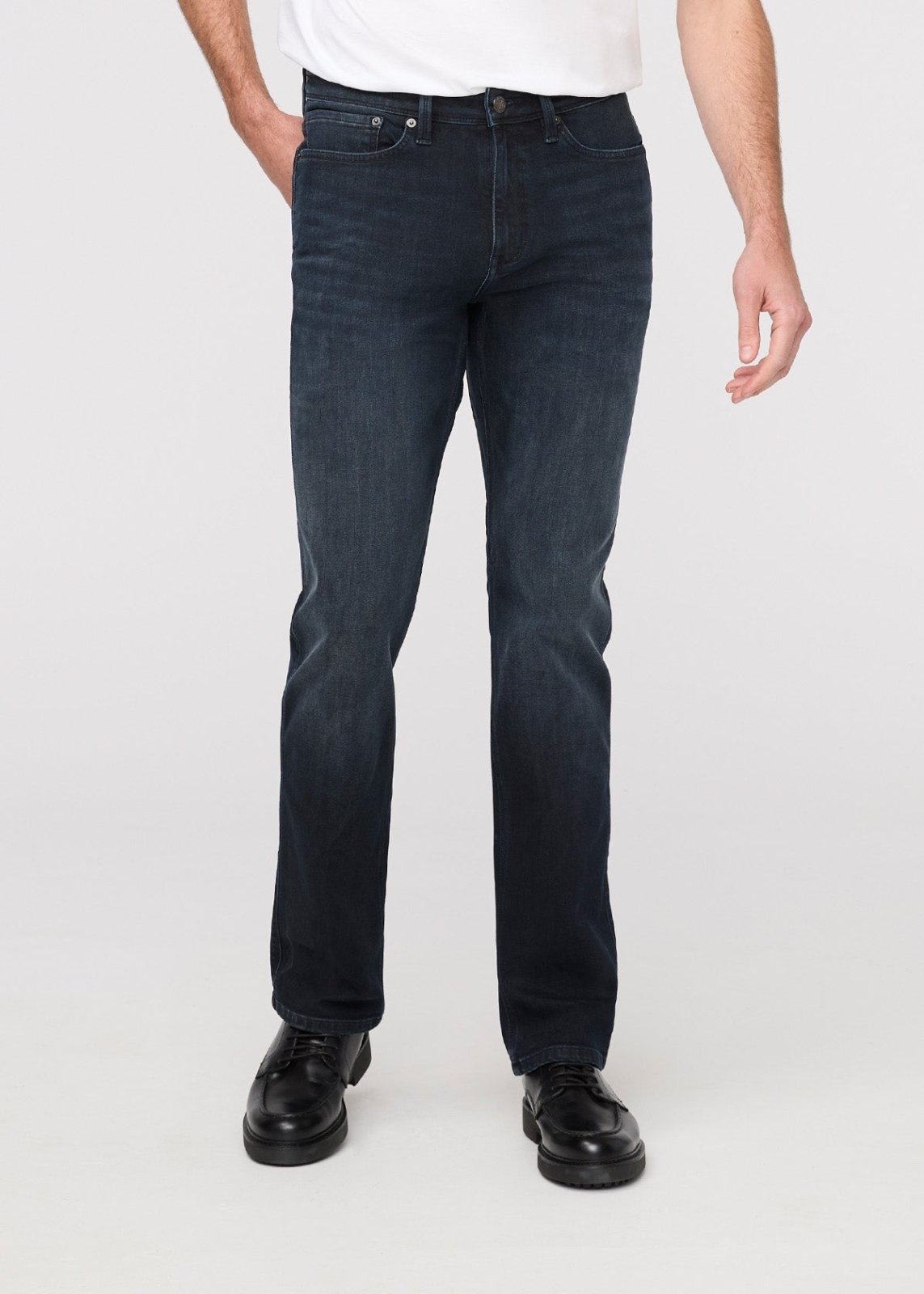 Performance Denim+ Slim Straight - Carbon Stone