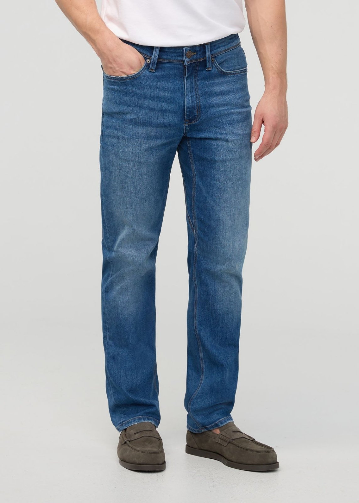 Performance Denim+ Straight - Alpine Indigo