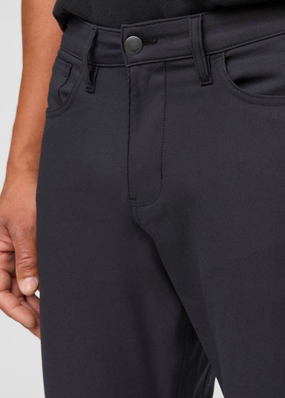 NuStretch Relaxed Taper 5 Pocket - Black
