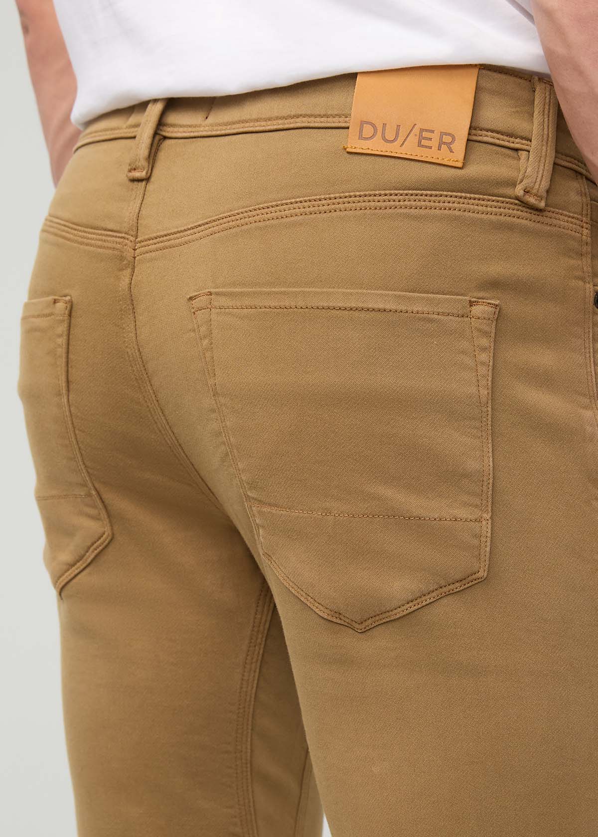 No Sweat Slim Straight - Camel