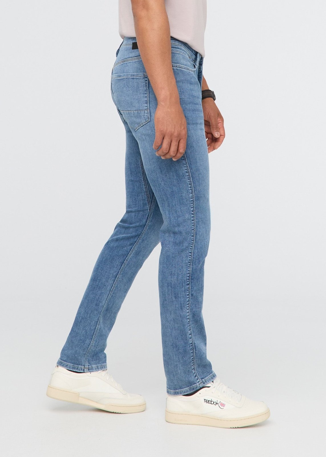Performance Denim Lite Slim Straight - Slate Indigo