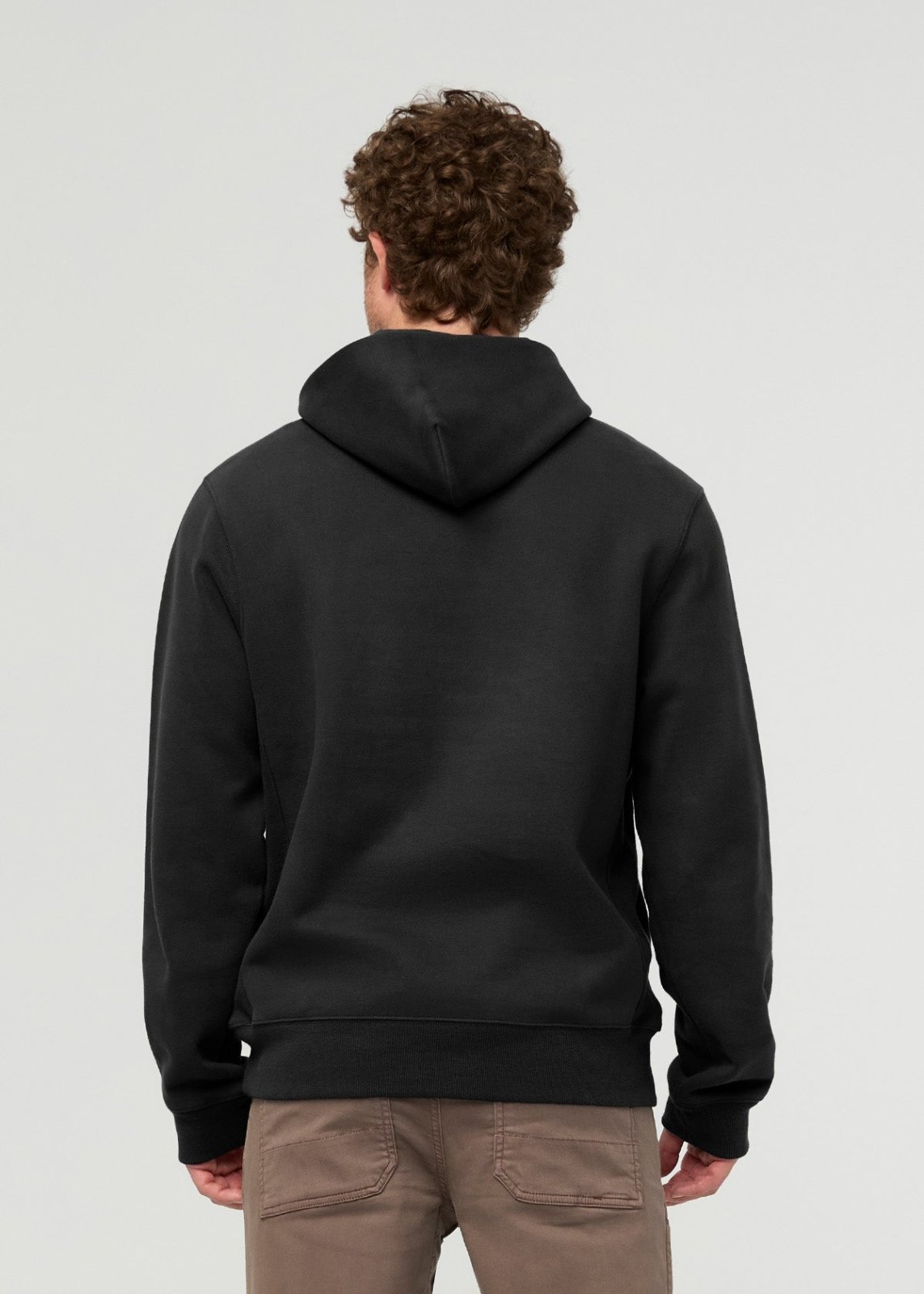 DuraSoft Fleece Motion Hoodie - Black