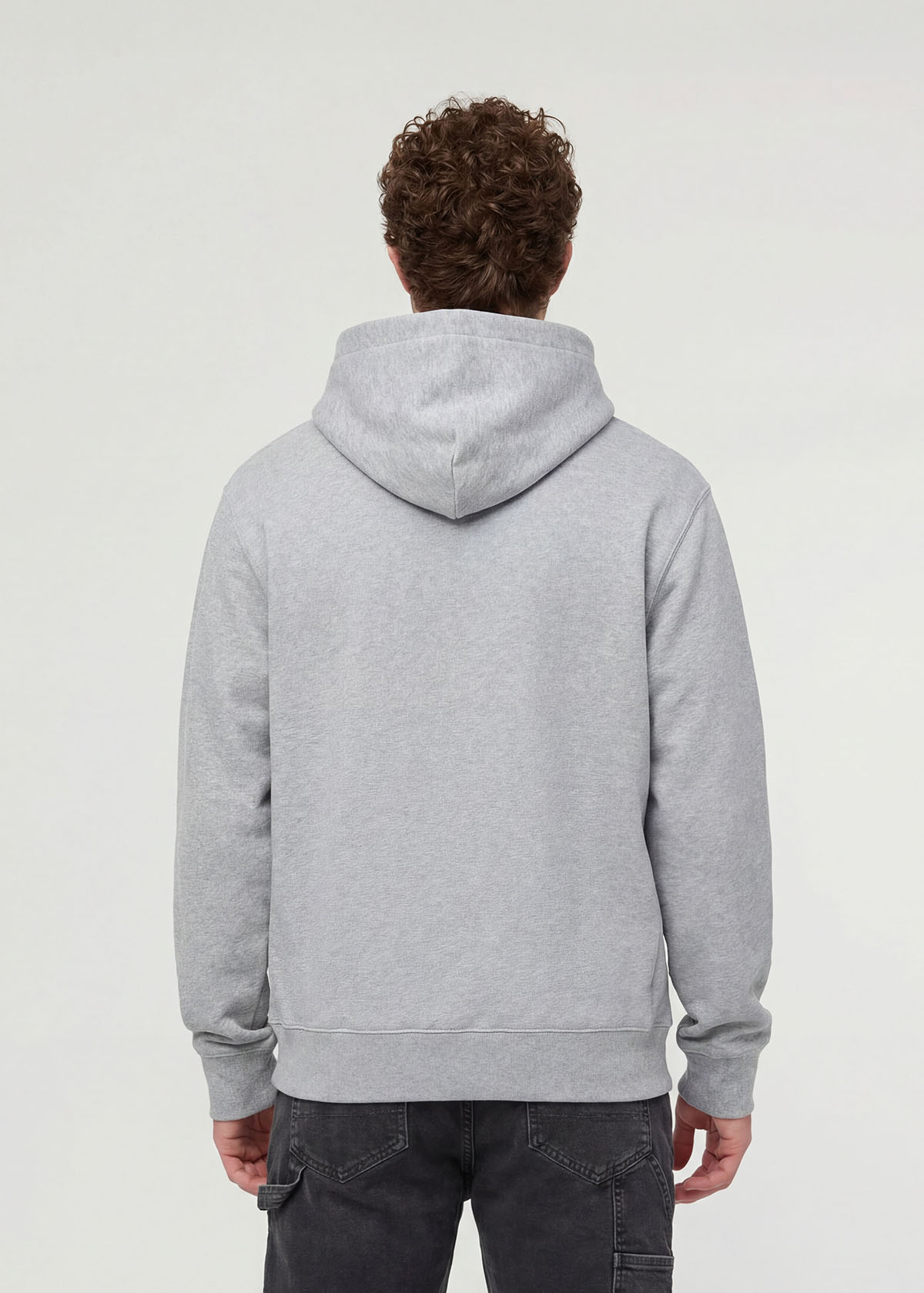 DuraSoft Fleece Motion Hoodie - Heather Grey