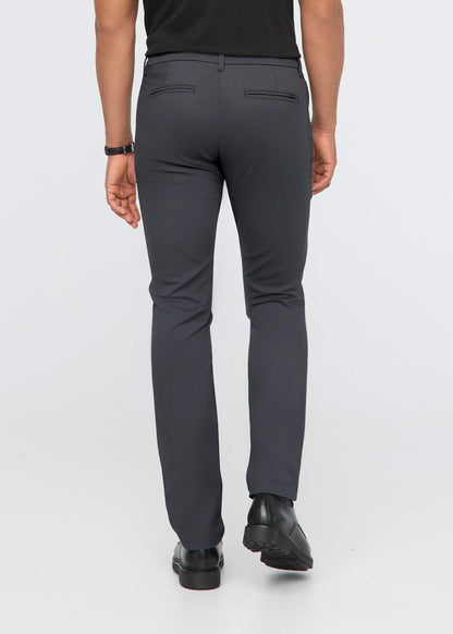 NuStretch Relaxed Taper Trouser - Charcoal
