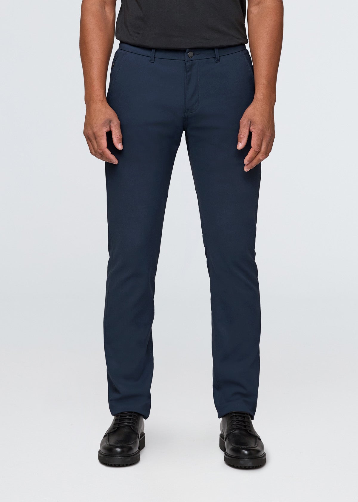 NuStretch Relaxed Taper Trouser - Navy