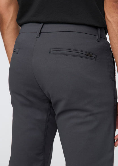NuStretch Slim Straight Trouser - Charcoal