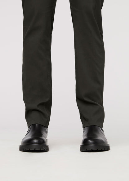 NuStretch Slim Straight Trouser - Evergreen