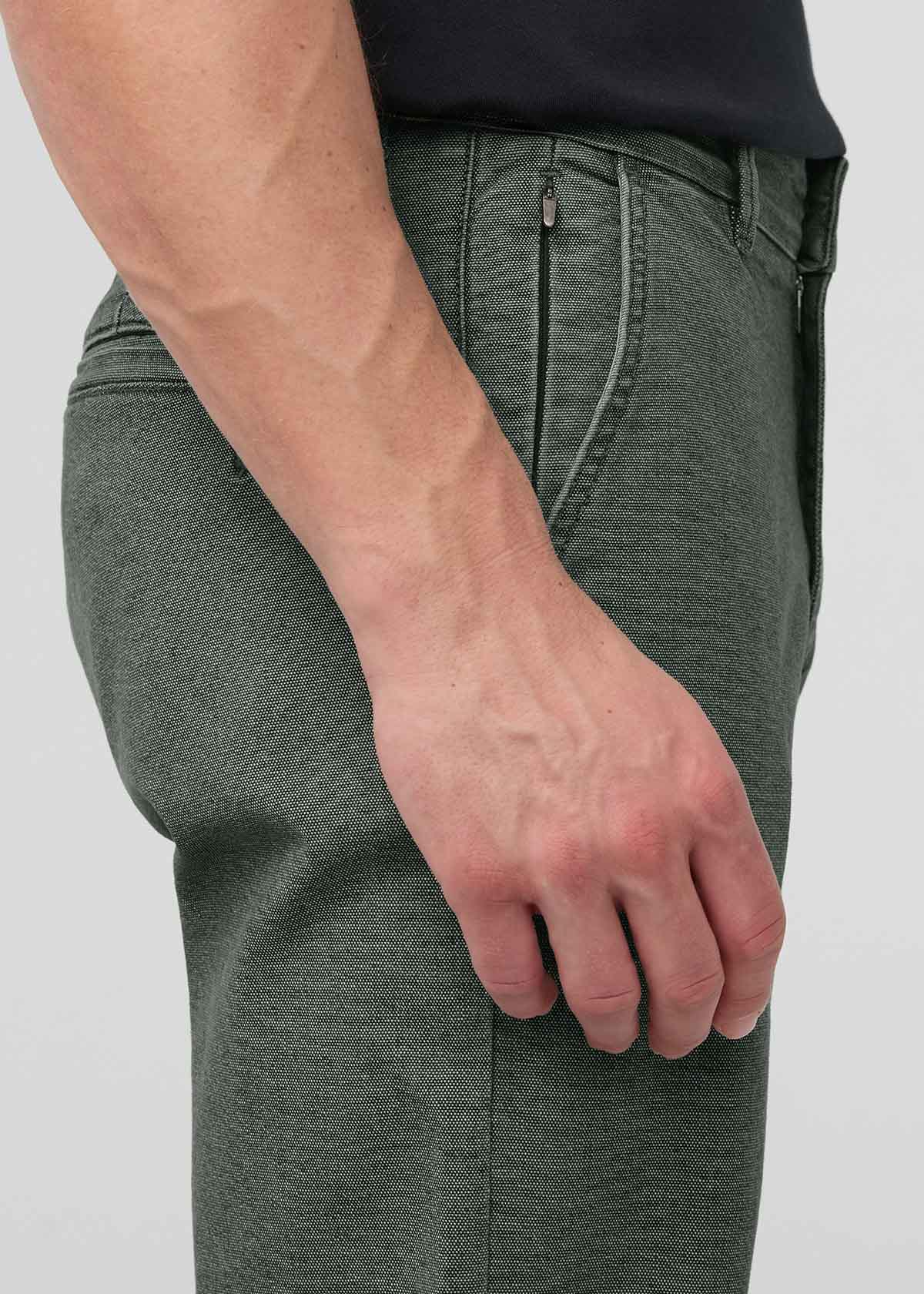 Stretch Canvas Relaxed Straight Chino - Black Spruce