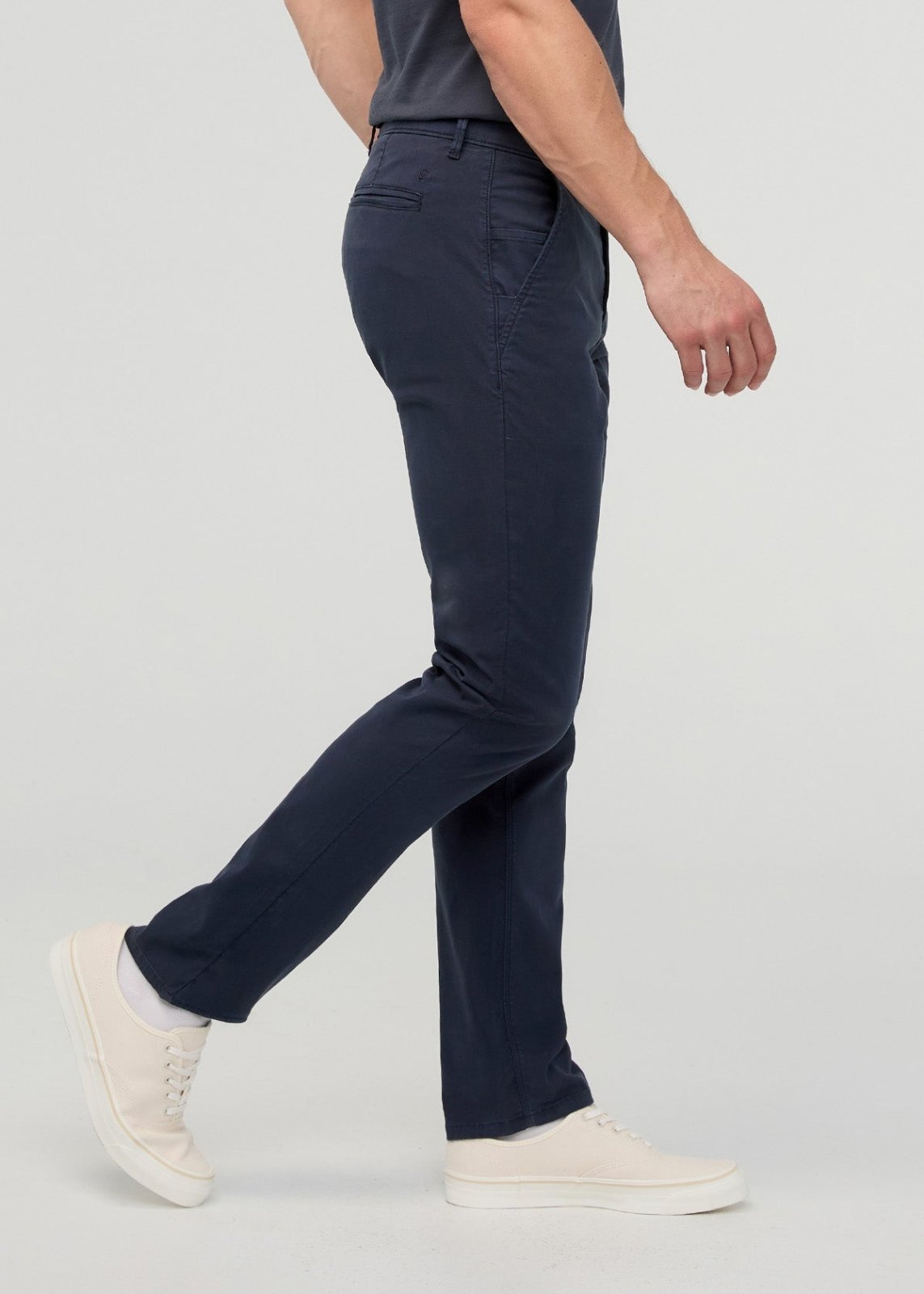 Live Lite Slim Straight Chino - Navy