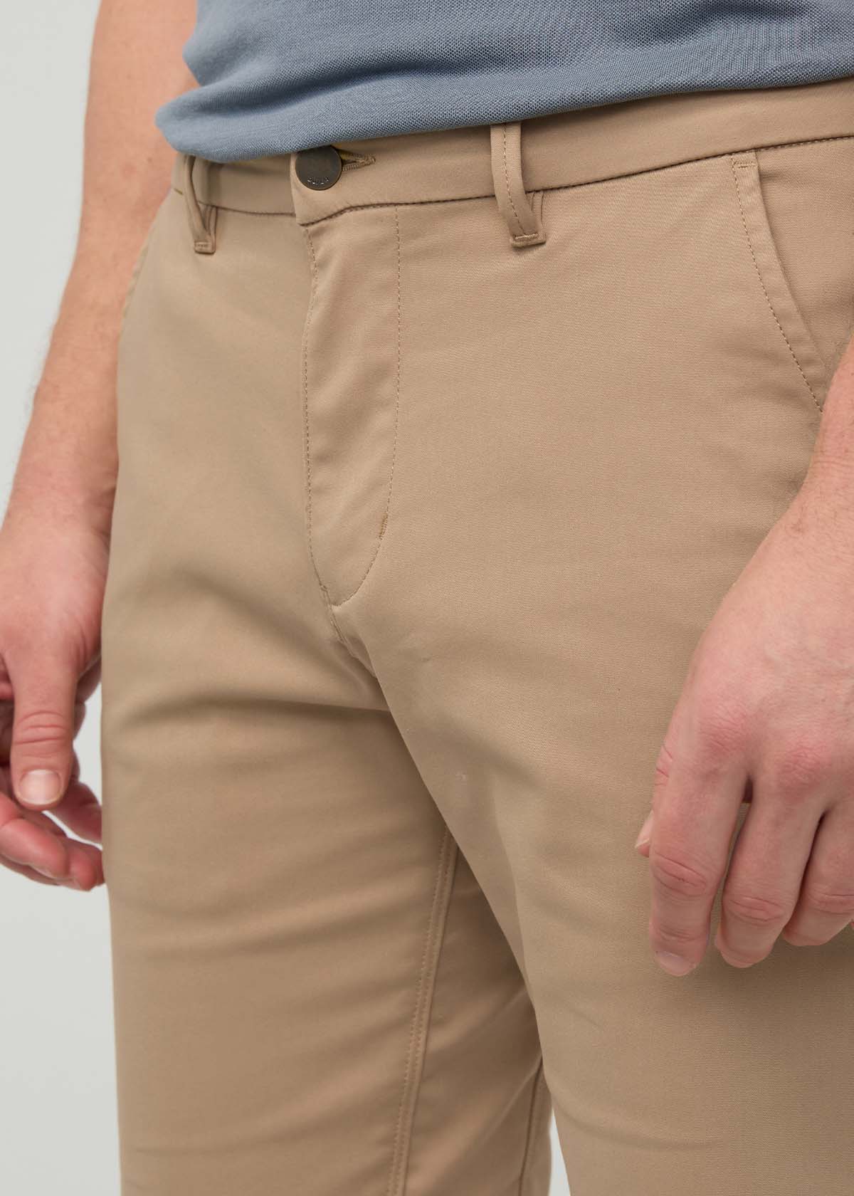 Nustretch Club Short - Desert Khaki