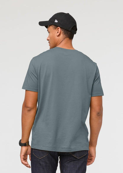 PurePima Only Tee - Stone Blue