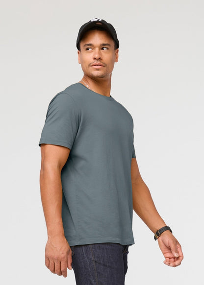 PurePima Only Tee - Stone Blue