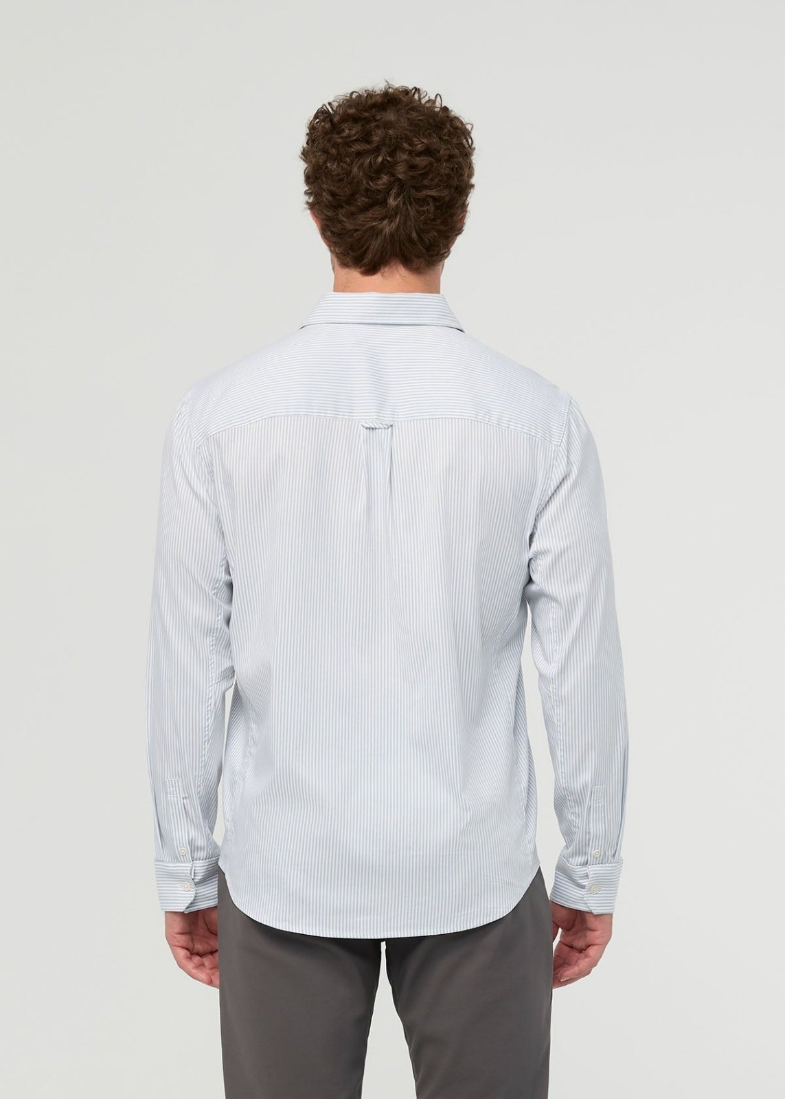 Cloudweight Twill One Pocket Shirt - Blue Stripe