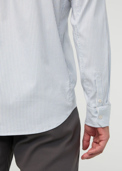 Cloudweight Twill One Pocket Shirt - Blue Stripe
