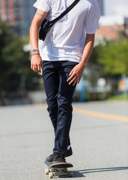 No Sweat Slim - Navy