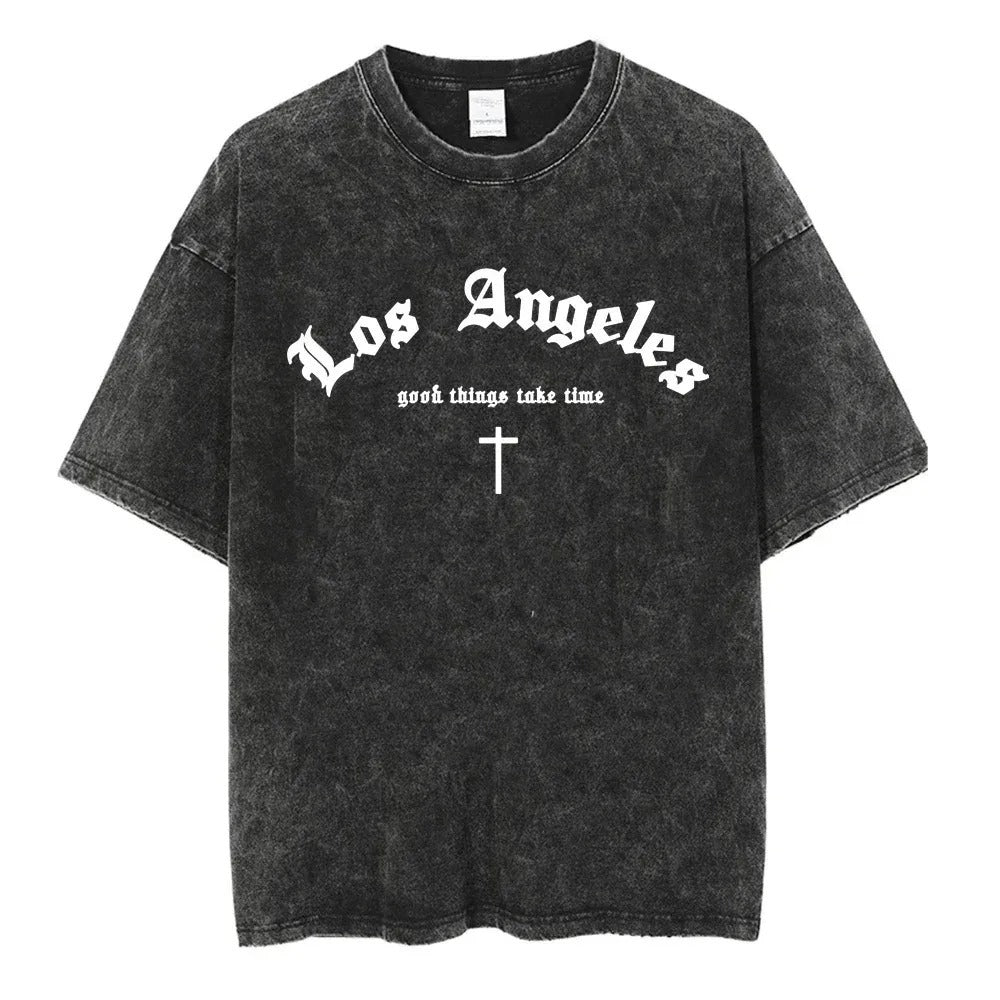 2024Gothic Brooklyn Tshirt Vintage Y2k T-Shirts Letter Print