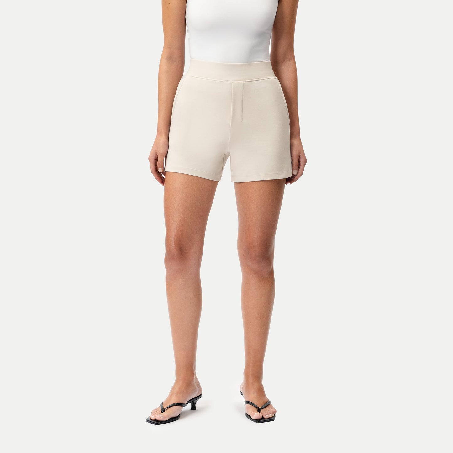 Light Ponte Shorts