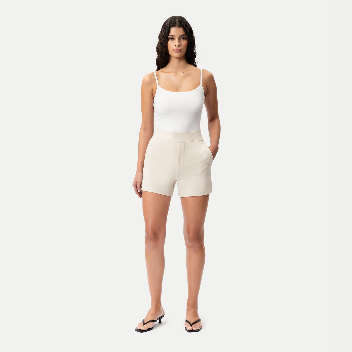 Light Ponte Shorts