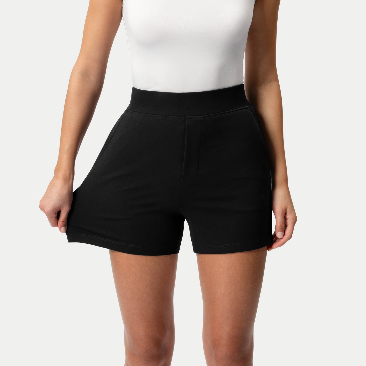 Light Ponte Shorts