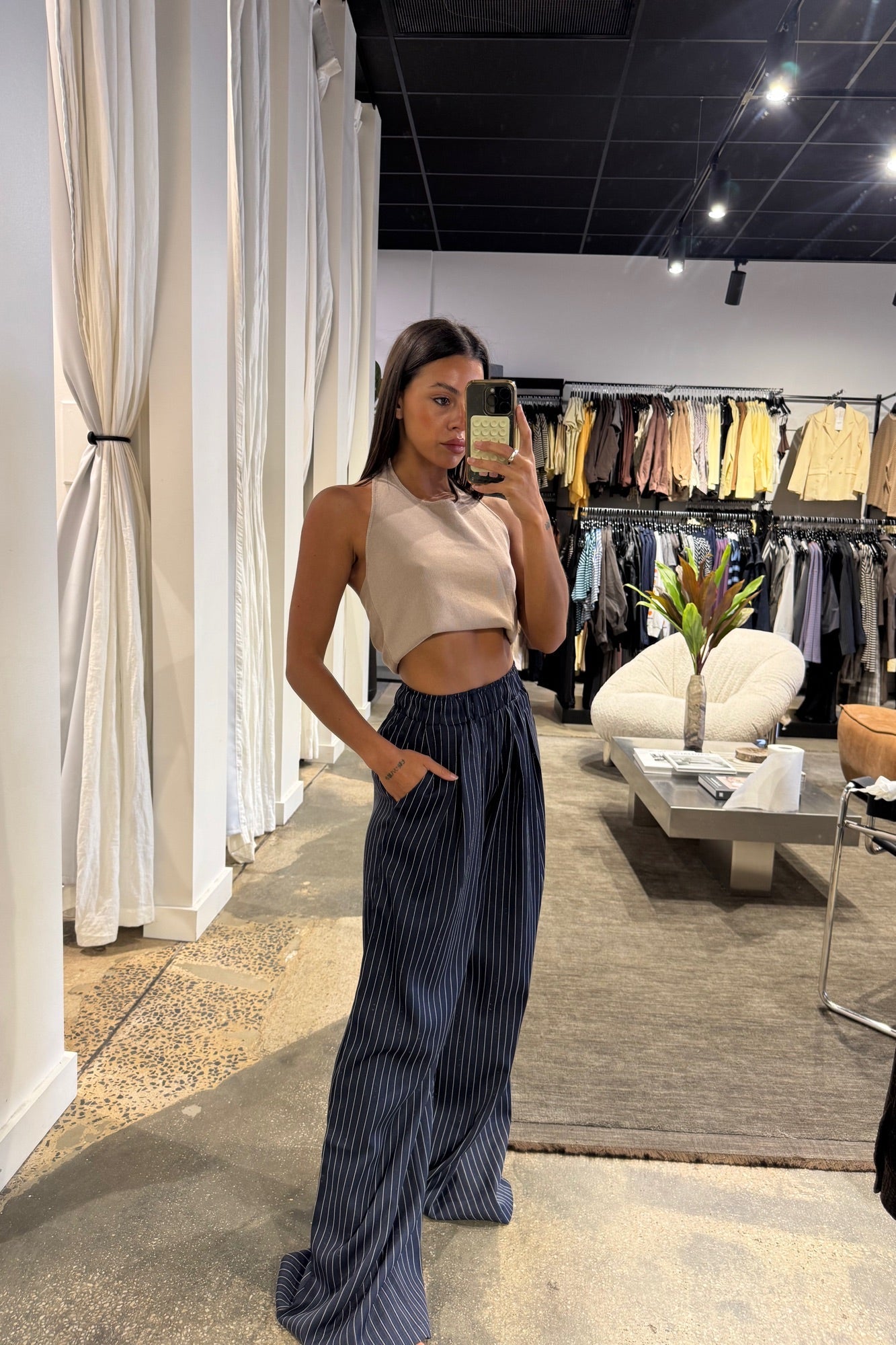 Ilara Pant Navy