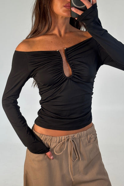 Gisella Top Black - FINAL SALE