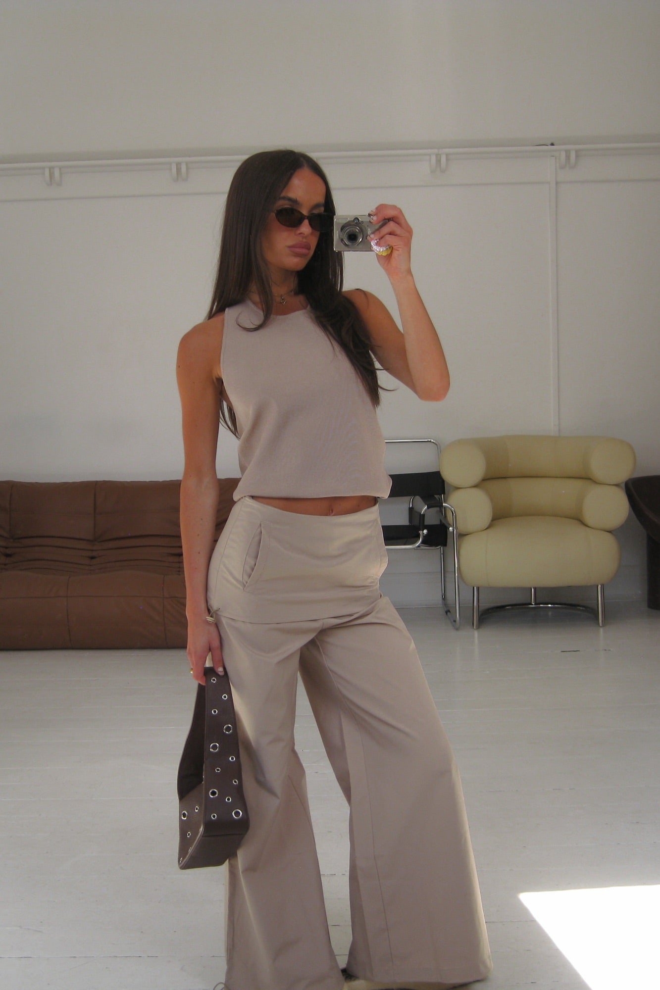 Arletta Pant Mocha - FINAL SALE