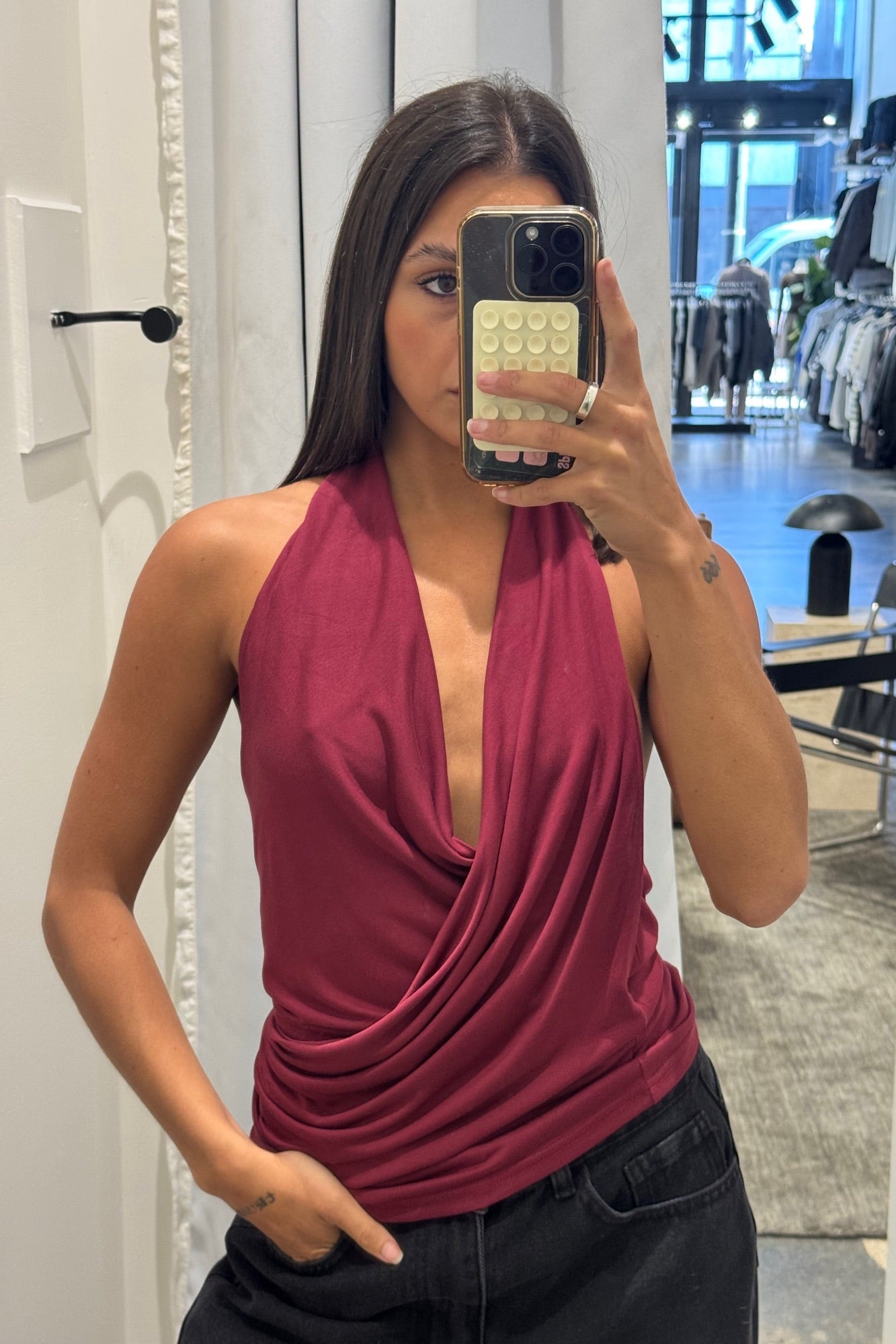 Caitlyn Top Wine