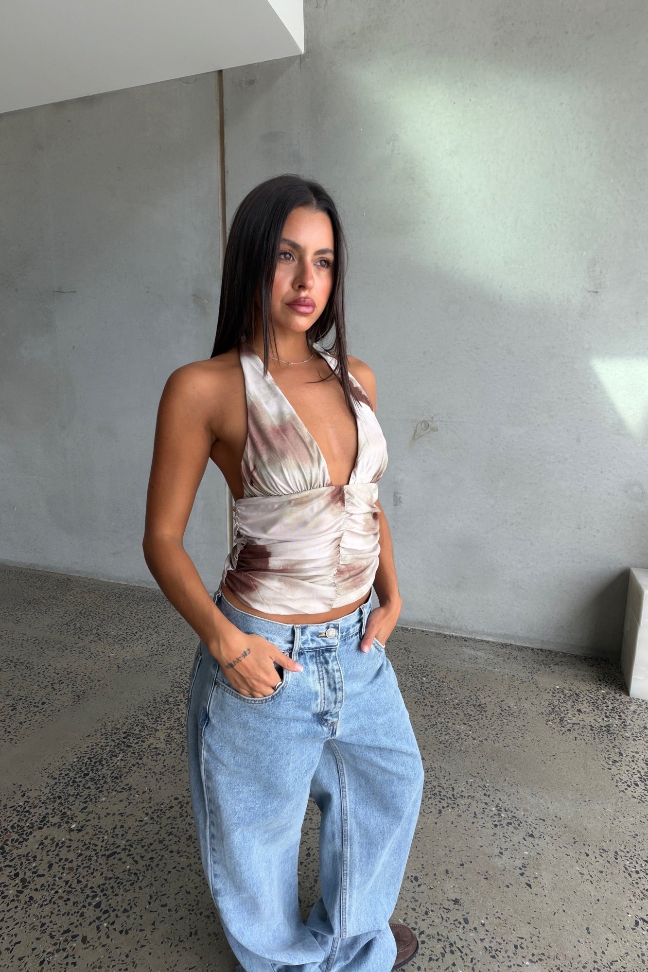 Aitana Top Smoke