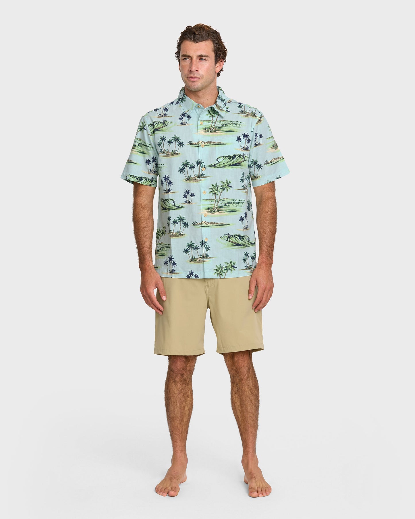Waterman Day Dreamin' Shirt - Cool Blue