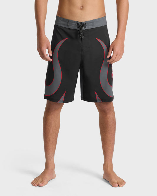Mercury Trident 21" Boardshorts - Black