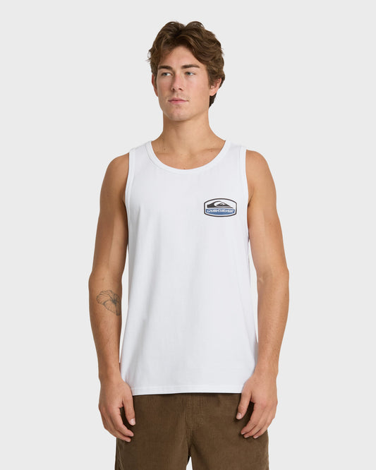 Shapers Crest Tank Top - White