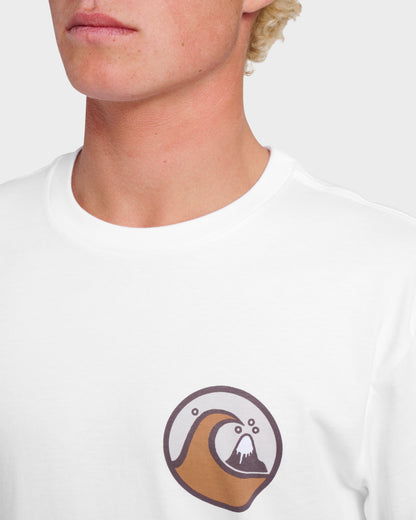 Jungle Wave Classic T-shirt - White
