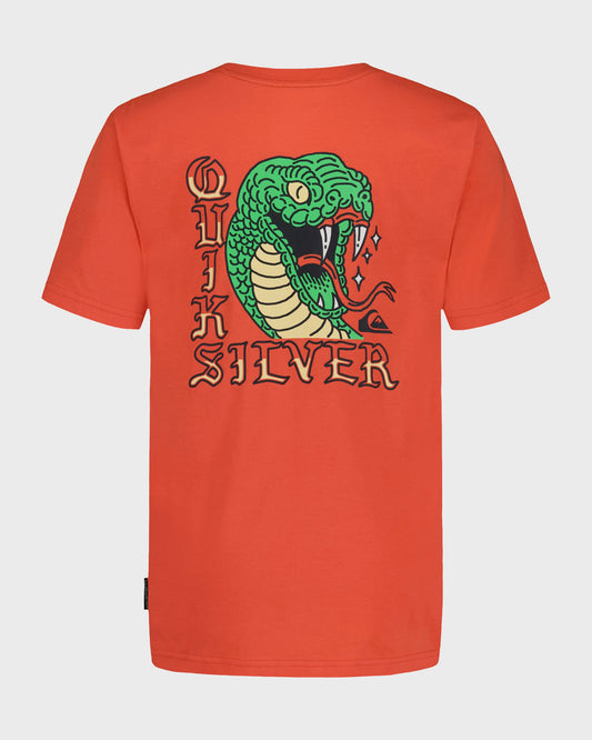Boys Snake Head Short Sleeve T-Shirt